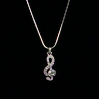 LCY-AN-00454 G-Clef Necklace