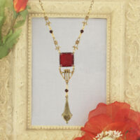 N20 Vintage Intaglio Necklace